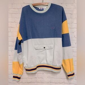 RARE Vintage Pony Chevron Sweatshirt Size XL